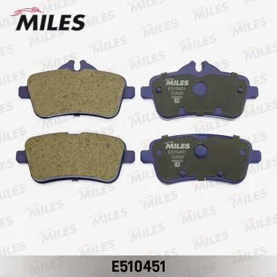 Brake Pad Set, disc brake (E510451)