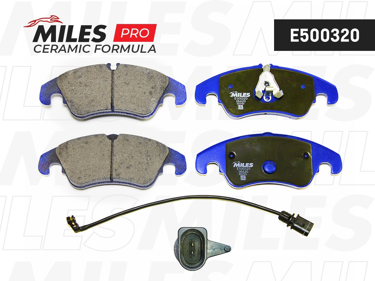 Brake Pad Set, disc brake (E500320)