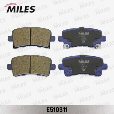 Brake Pad Set, disc brake (E510311)