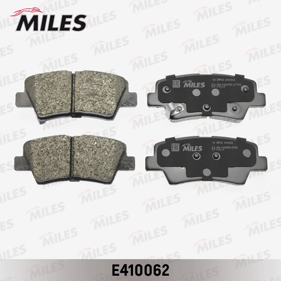 Brake Pad Set, disc brake (E410062)
