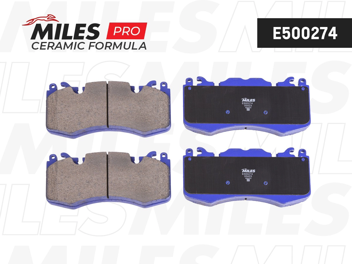 Brake Pad Set, disc brake (E500274)