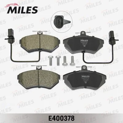 Brake Pad Set, disc brake (E400378)
