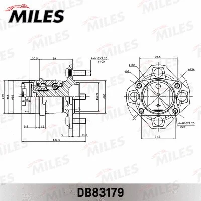 Wheel Bearing Kit (DB83179)