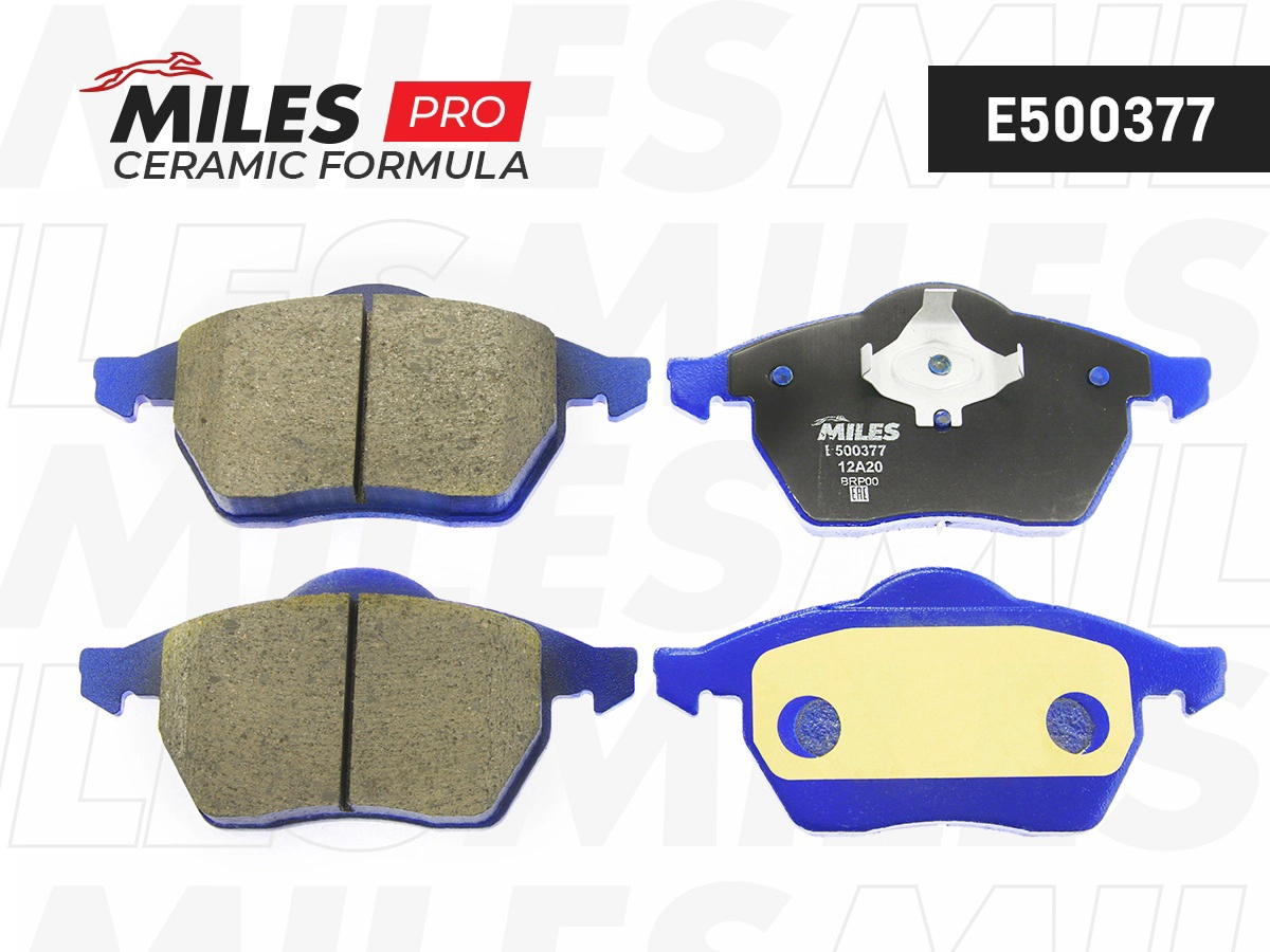 Brake Pad Set, disc brake (E500377)
