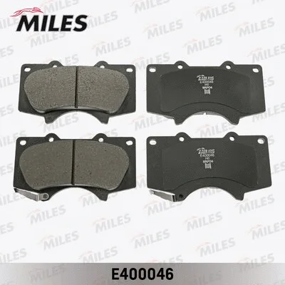 Brake Pad Set, disc brake (E400046)
