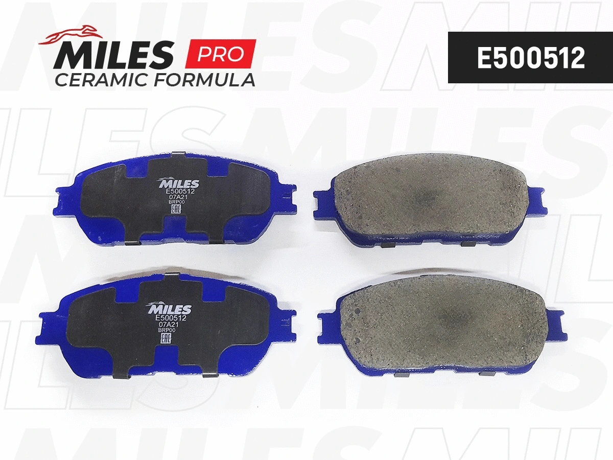 Brake Pad Set, disc brake (E500512)