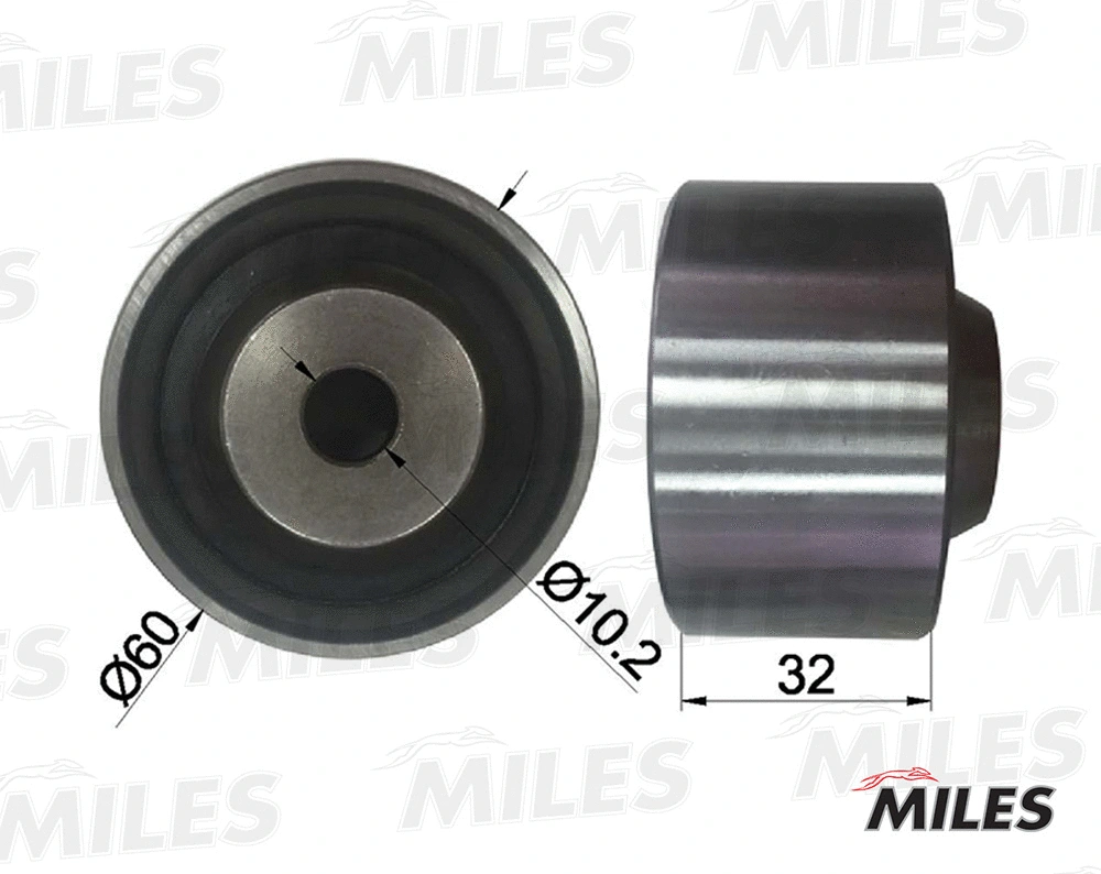 Deflection/Guide Pulley, timing belt