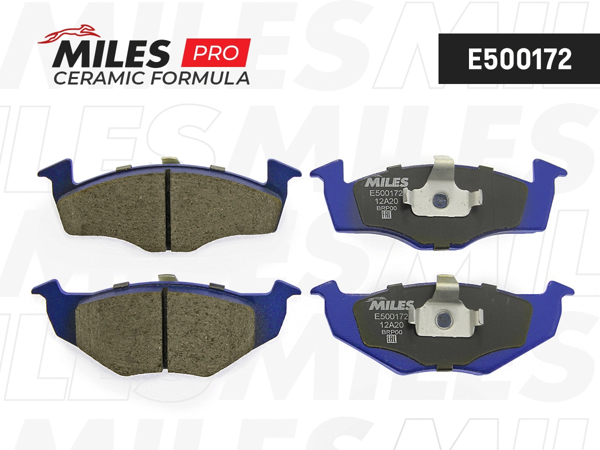 Brake Pad Set, disc brake (E500172)