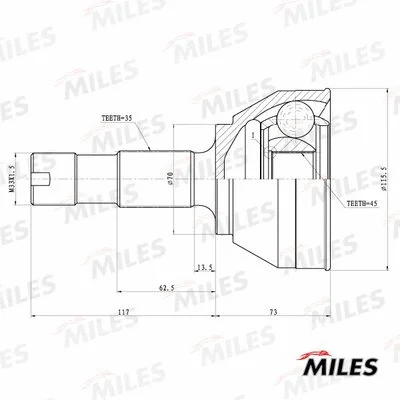 Joint Kit, drive shaft