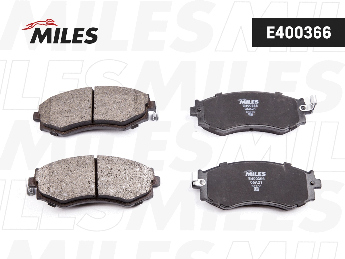 Brake Pad Set, disc brake (E400366)