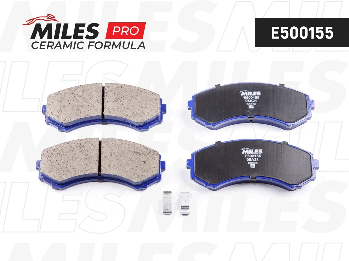 Brake Pad Set, disc brake (E500155)