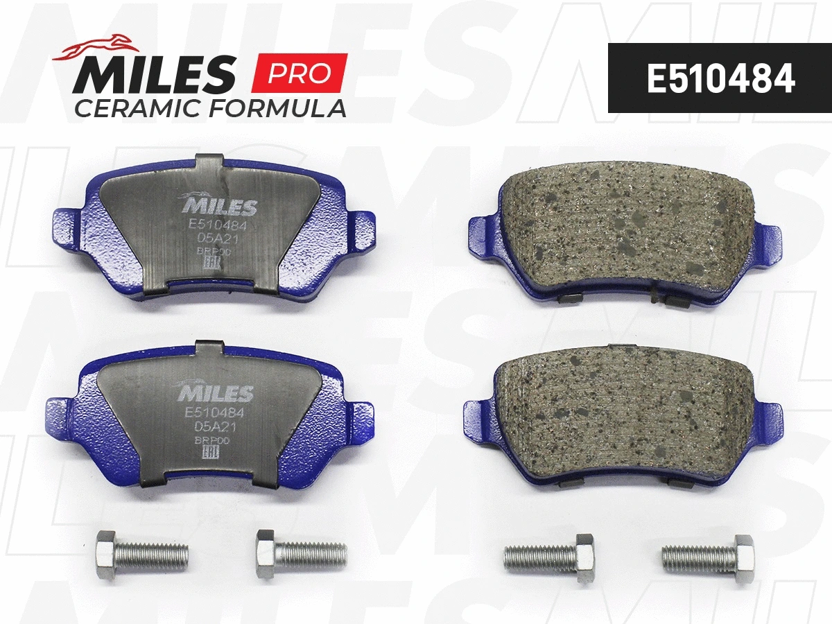 Brake Pad Set, disc brake (E510484)