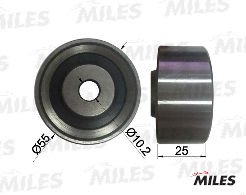 Deflection/Guide Pulley, timing belt
