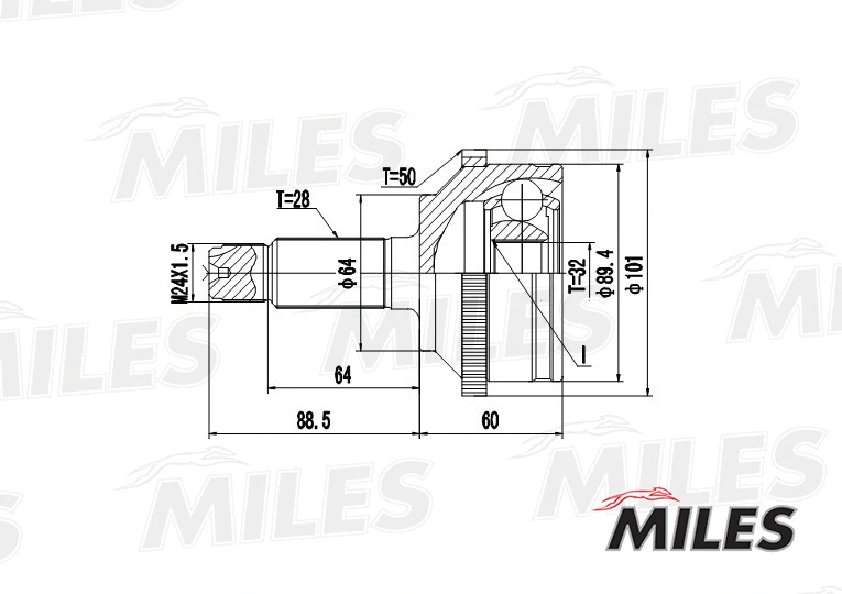Joint Kit, drive shaft