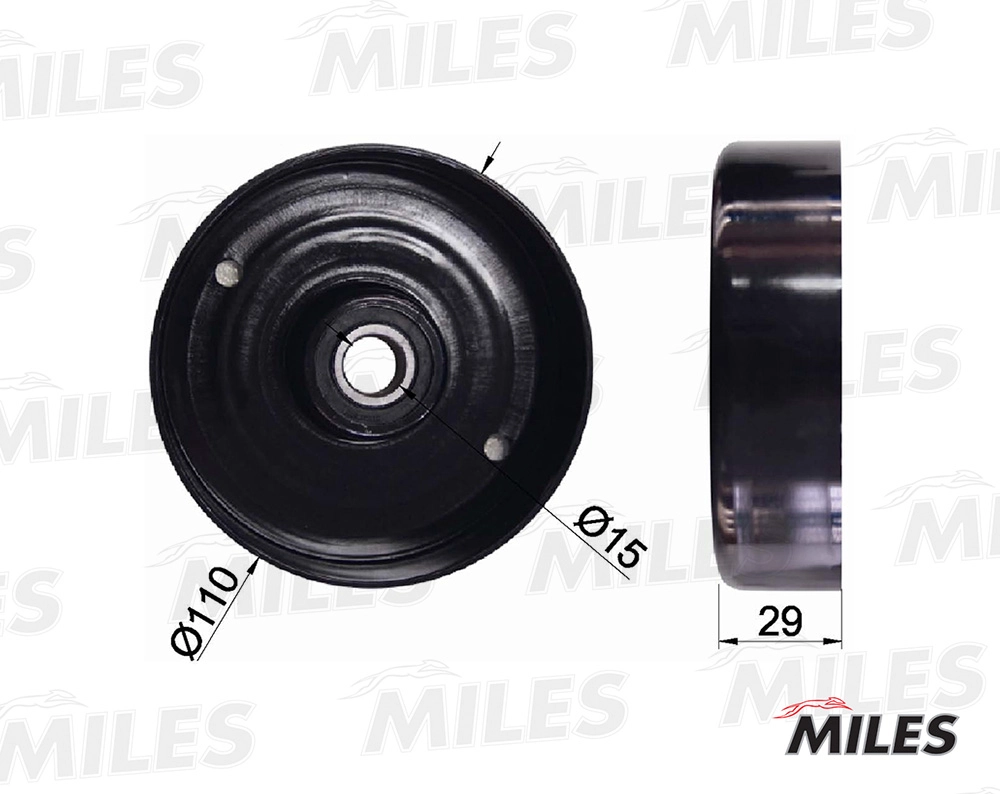 Tensioner Pulley, V-ribbed belt