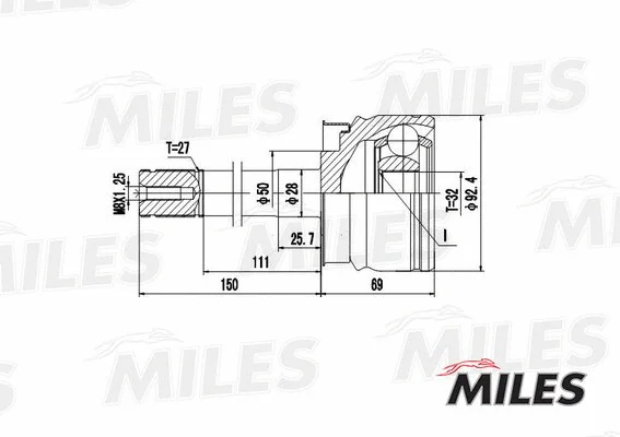 Joint Kit, drive shaft