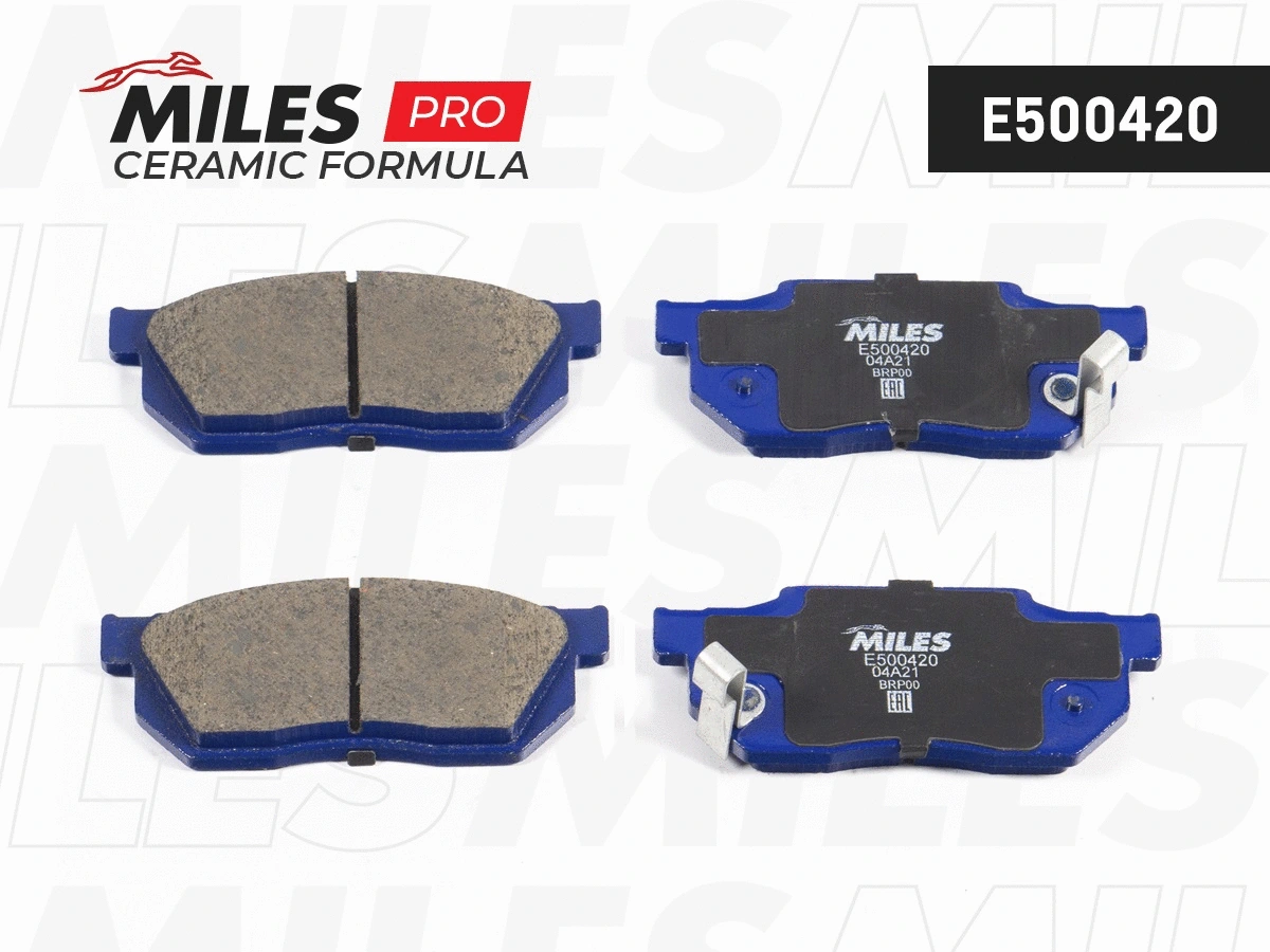 Brake Pad Set, disc brake (E500420)