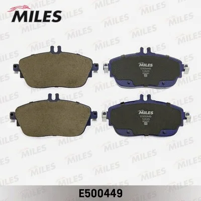 Brake Pad Set, disc brake (E500449)