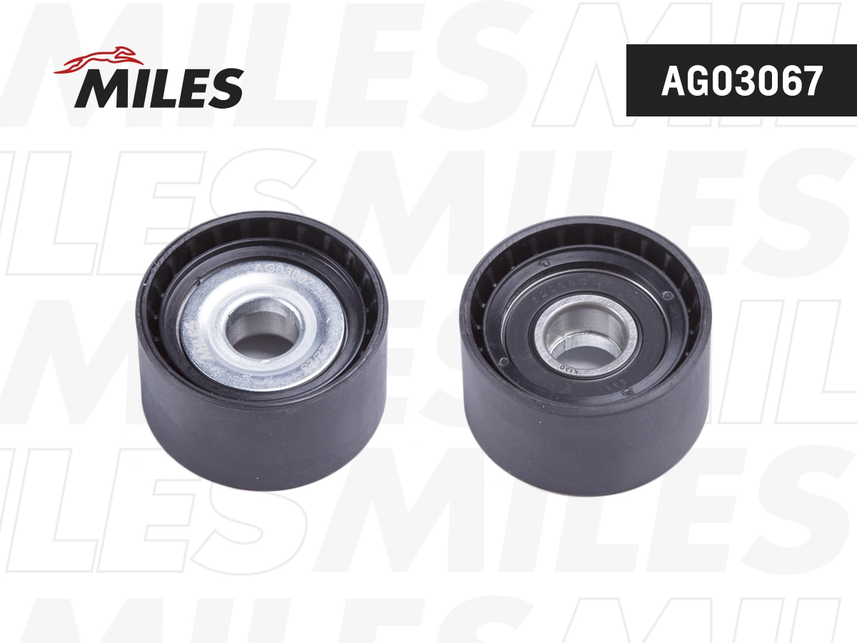 Deflection/Guide Pulley, V-ribbed belt (AG03067)