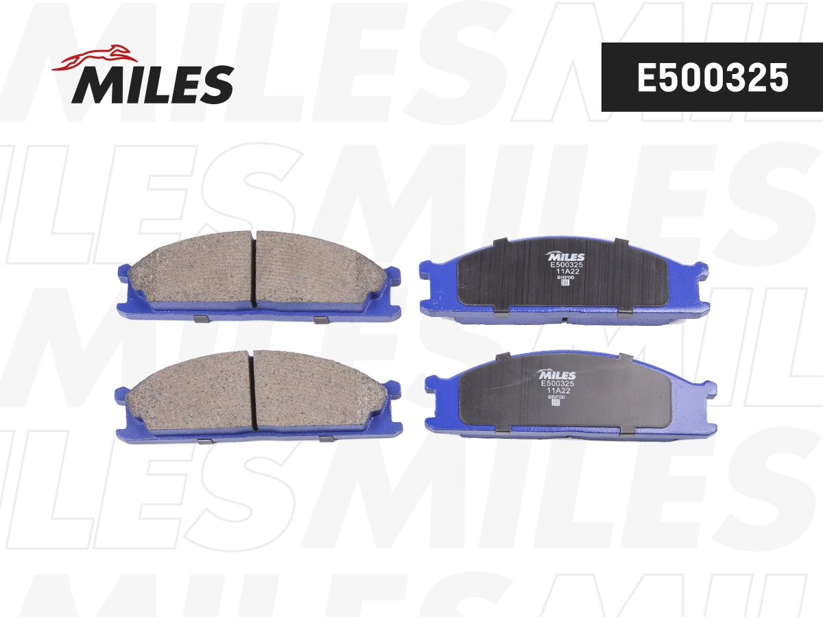 Brake Pad Set, disc brake (E500325)