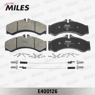 Brake Pad Set, disc brake (E400126)