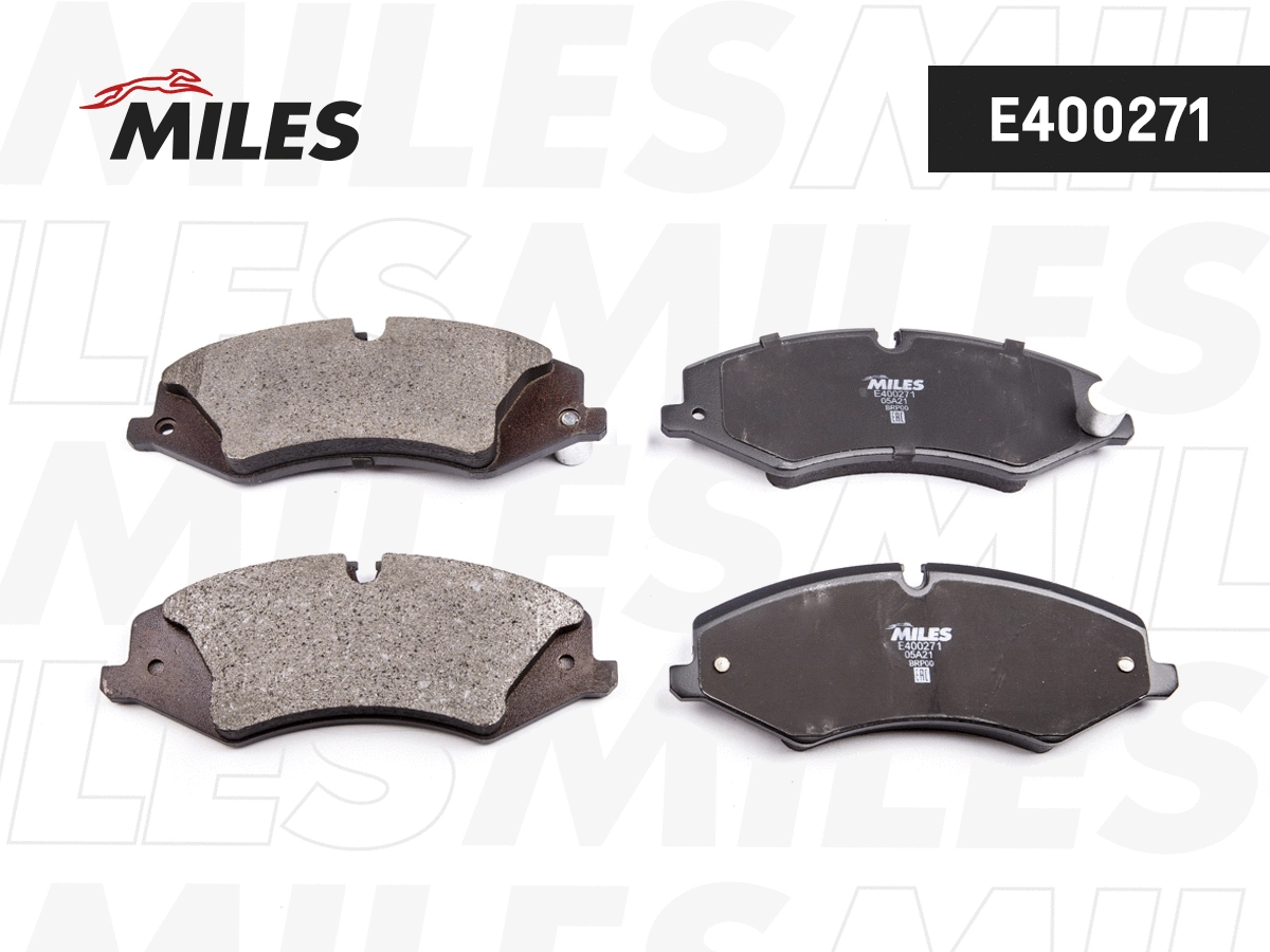 Brake Pad Set, disc brake (E400271)