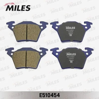 Brake Pad Set, disc brake (E510454)