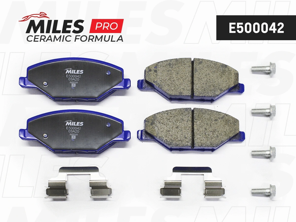 Brake Pad Set, disc brake (E500042)