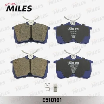 Brake Pad Set, disc brake (E510161)