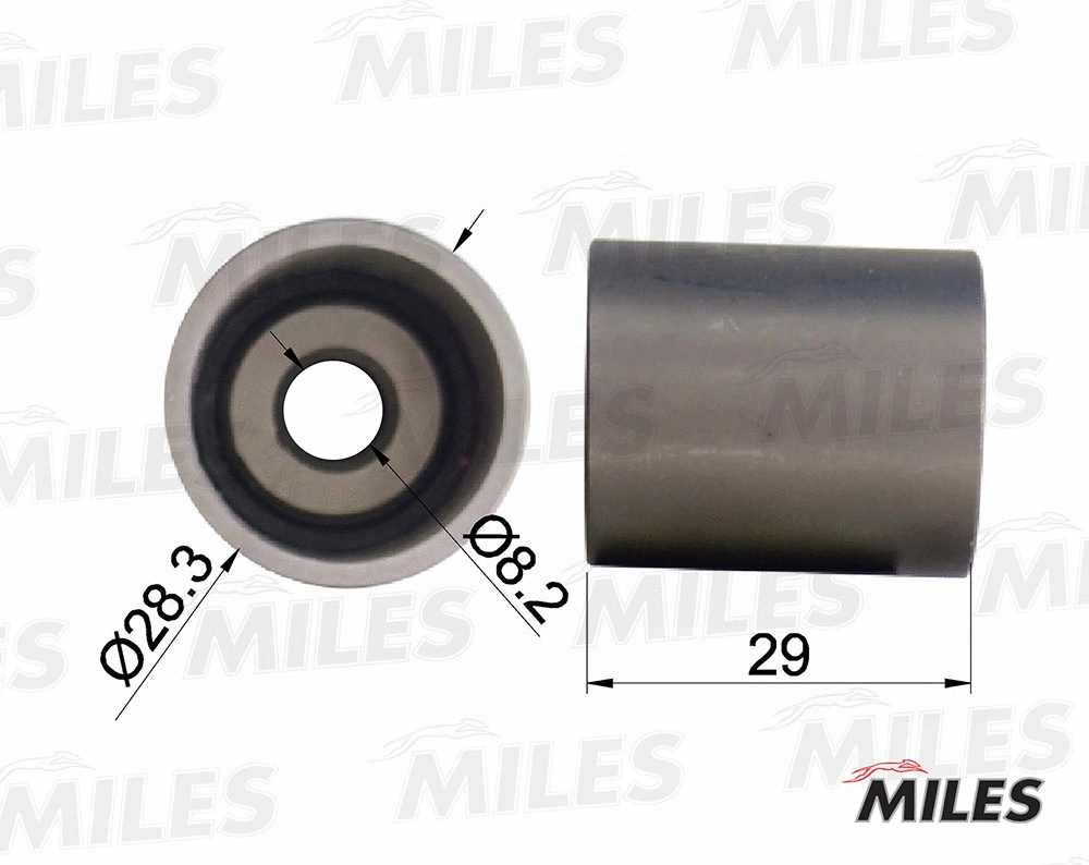 Deflection/Guide Pulley, timing belt