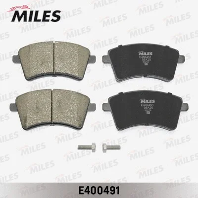 Brake Pad Set, disc brake (E400491)
