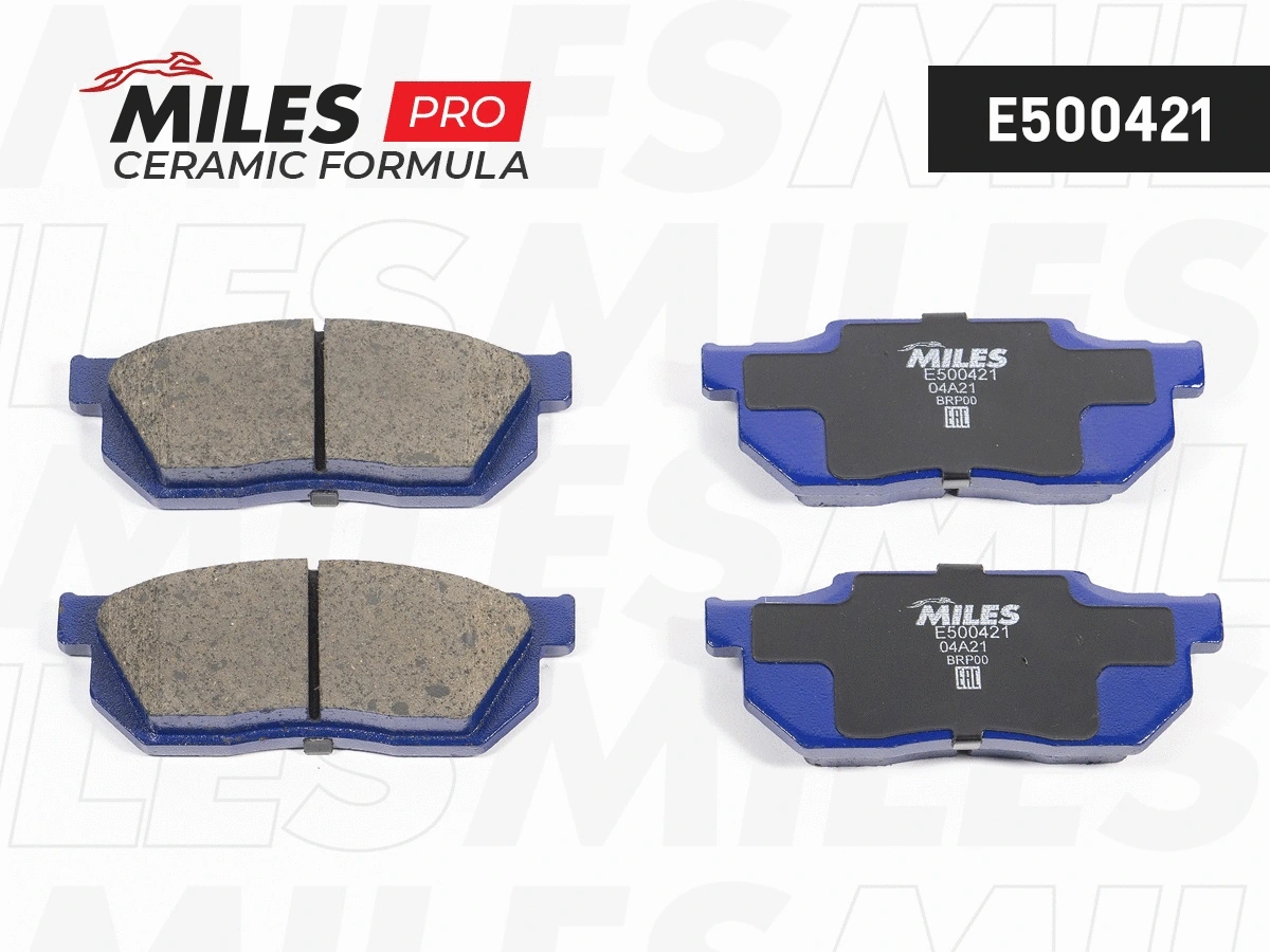 Brake Pad Set, disc brake (E500421)