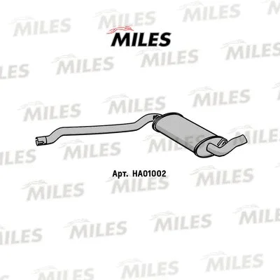Centre Muffler (HA01002)