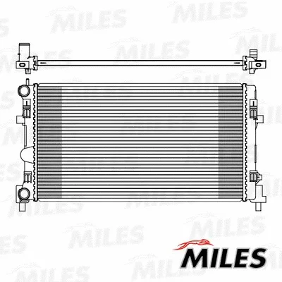 Radiator, engine cooling (ACRB075)