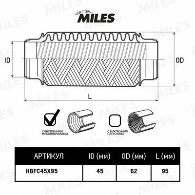 Corrugated Pipe, exhaust system