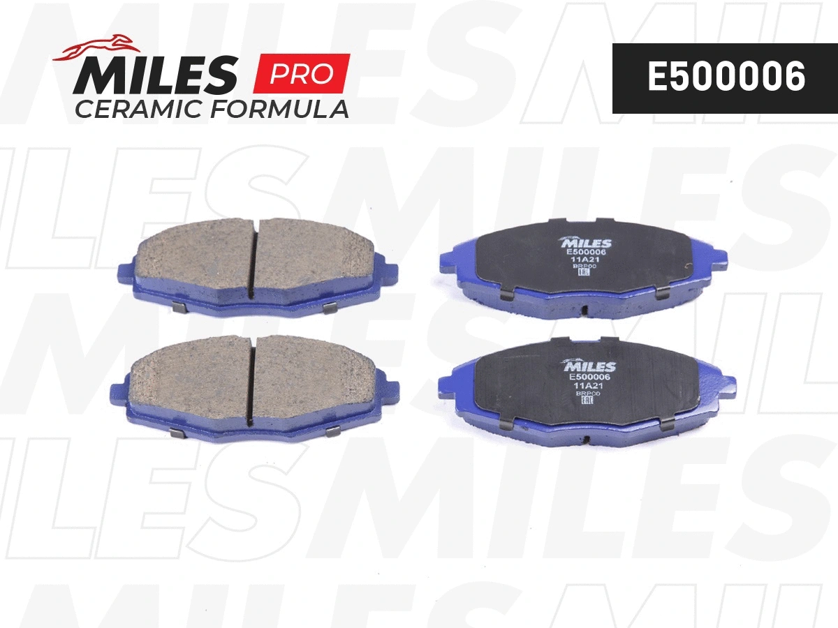 Brake Pad Set, disc brake (E500006)
