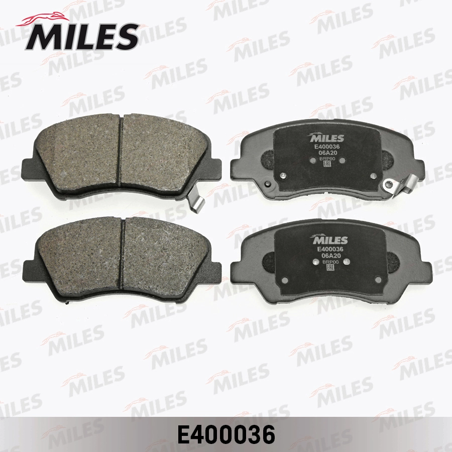 Brake Pad Set, disc brake (E400036)