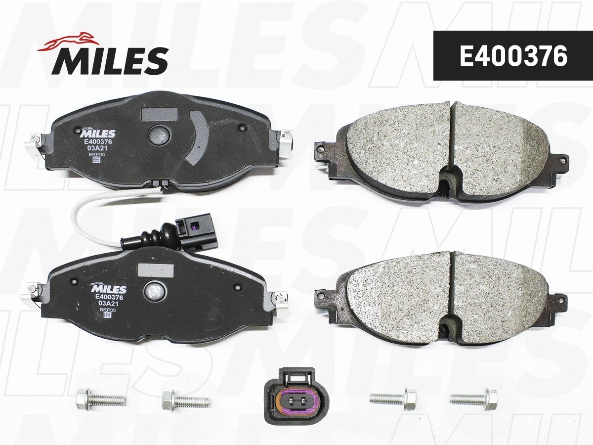 Brake Pad Set, disc brake (E400376)