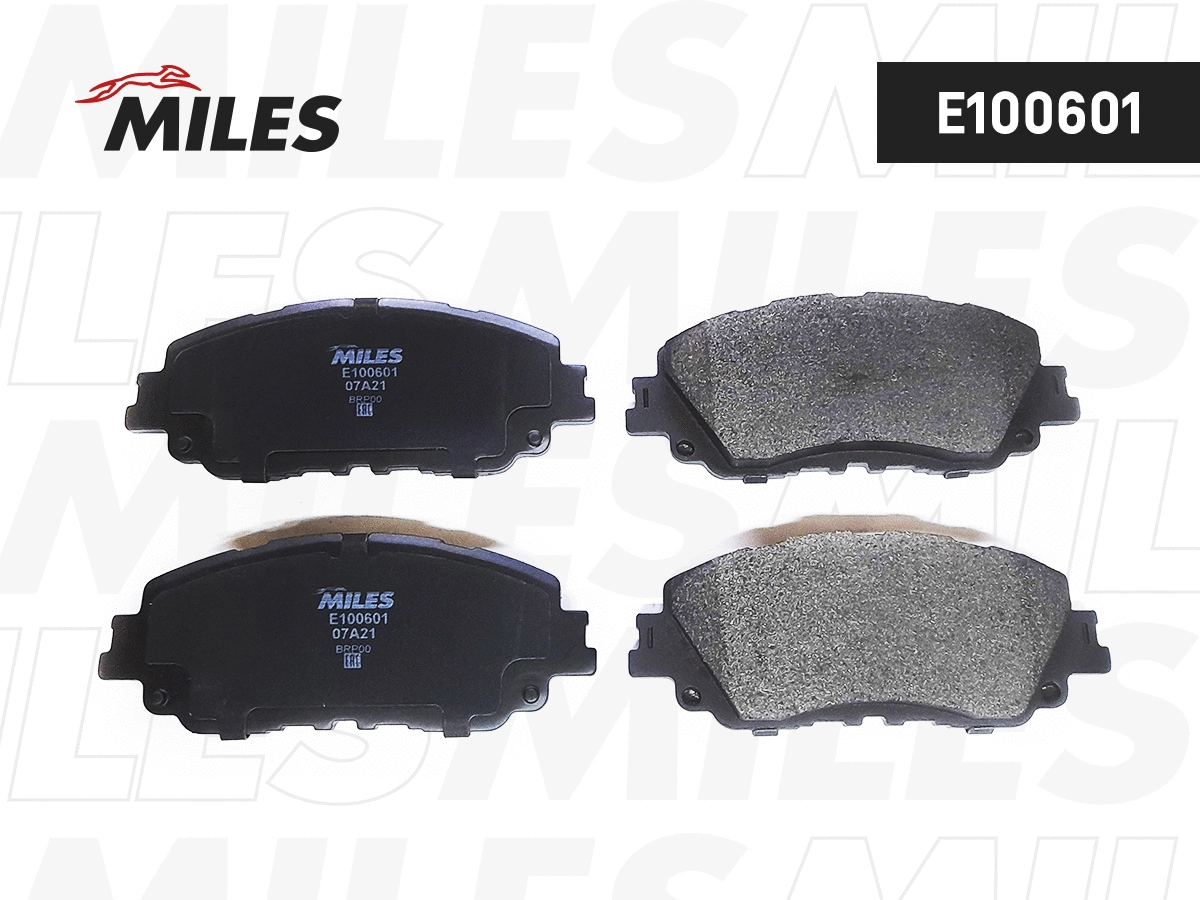 Brake Pad Set, disc brake (E100601)