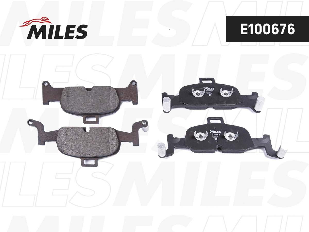 Brake Pad Set, disc brake (E100676)