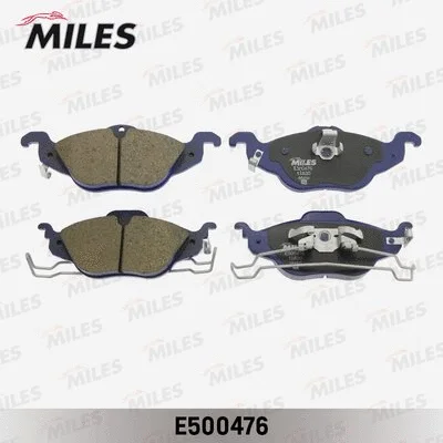 Brake Pad Set, disc brake (E500476)