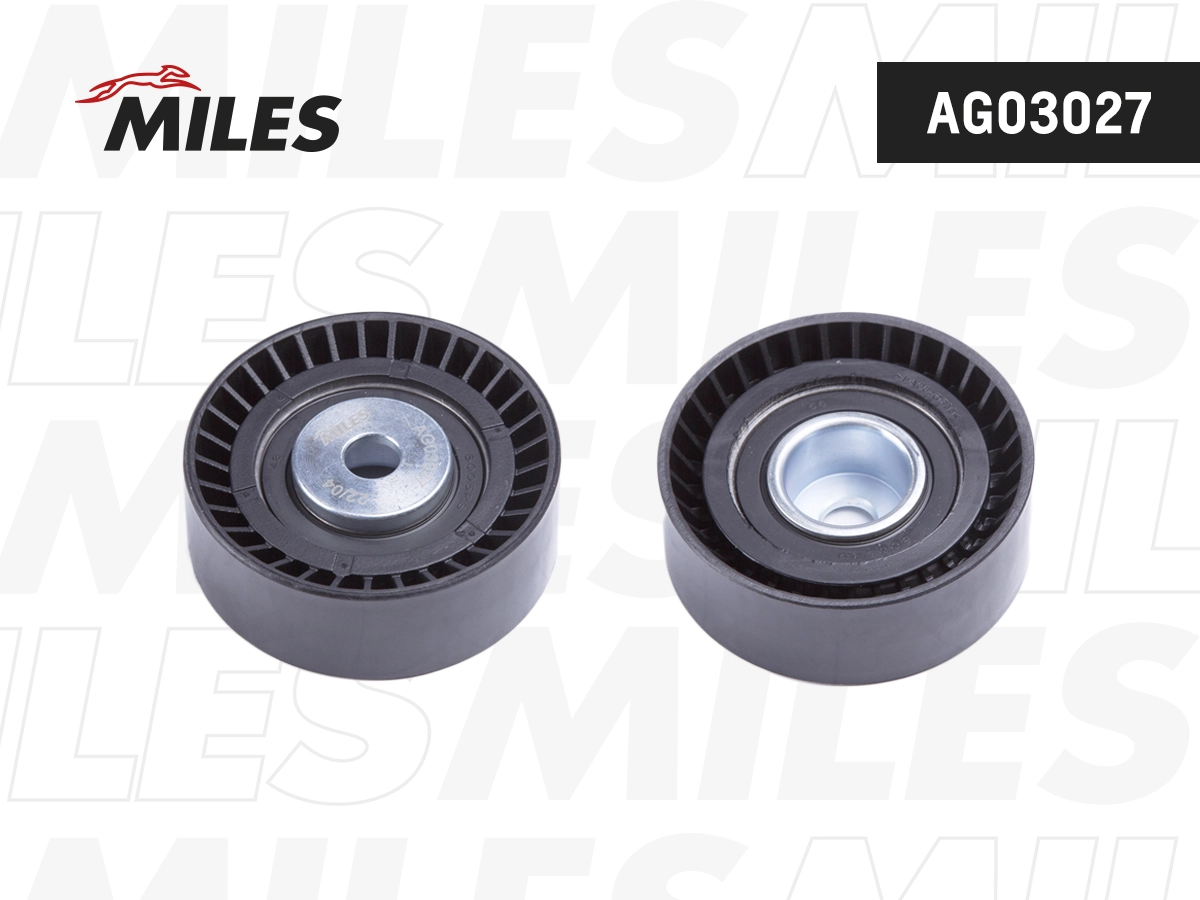Deflection/Guide Pulley, V-ribbed belt (AG03027)