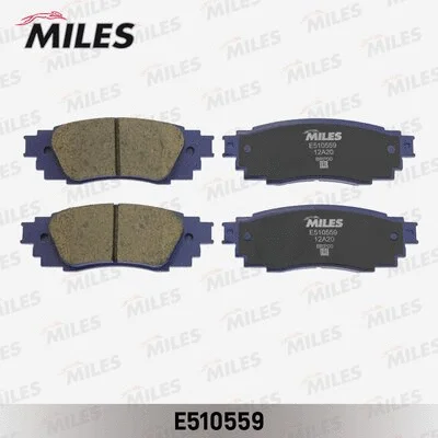 Brake Pad Set, disc brake (E510559)