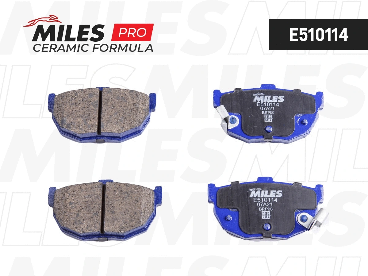 Brake Pad Set, disc brake (E510114)