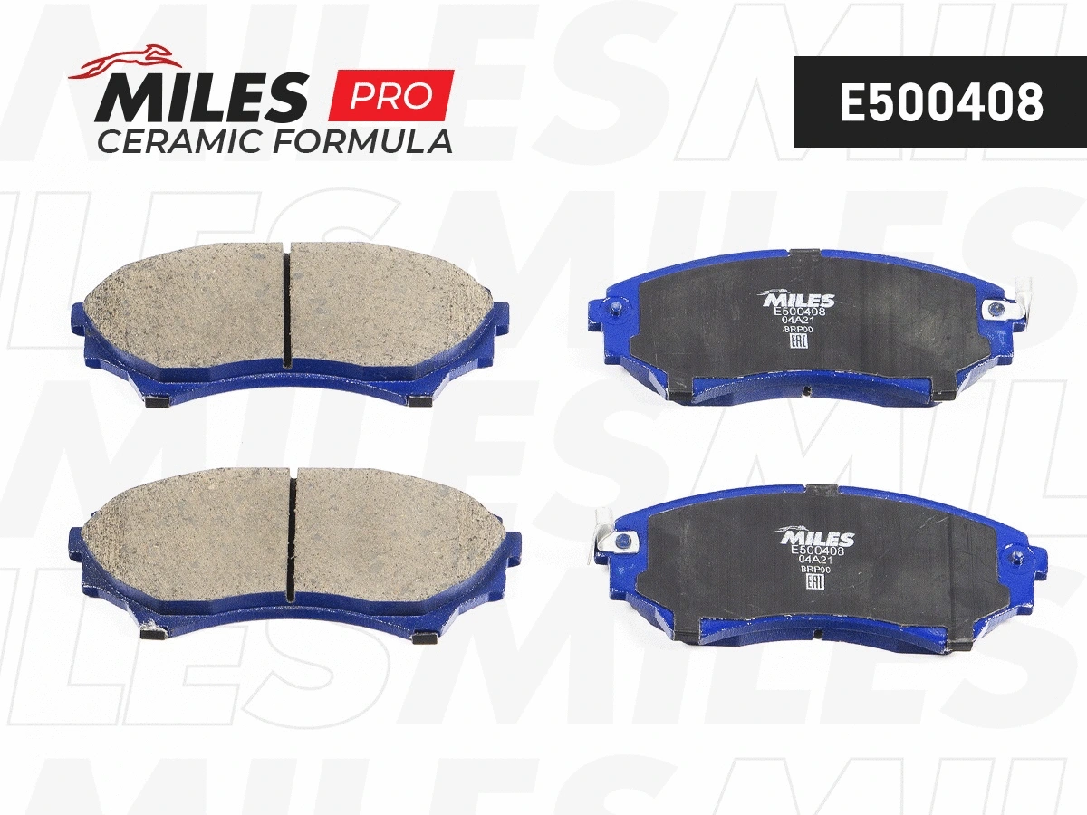 Brake Pad Set, disc brake (E500408)