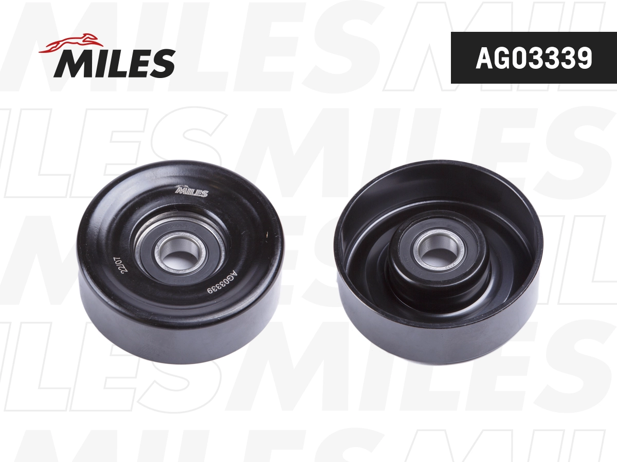 Deflection/Guide Pulley, V-ribbed belt (AG03339)