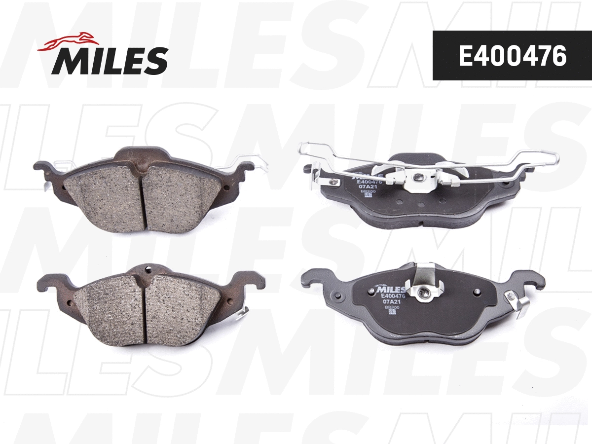 Brake Pad Set, disc brake (E400476)