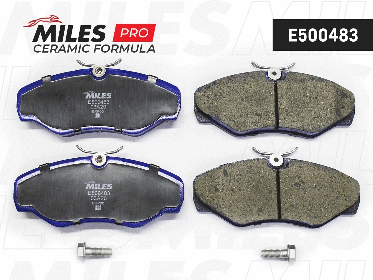 Brake Pad Set, disc brake (E500483)