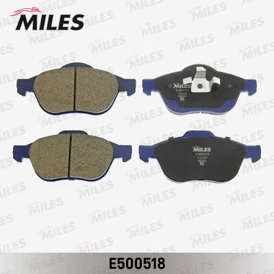 Brake Pad Set, disc brake (E500518)