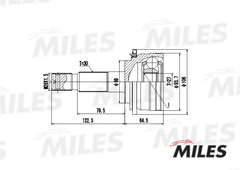 Joint Kit, drive shaft